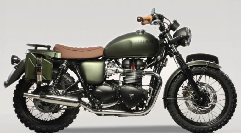 Bonneville T100 Khaki 50'